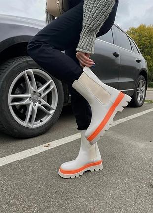 Bottega venata beige orange