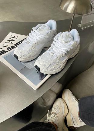 Кросівки жіночі білі повсякденні кросівки в стилі y2k adidas astir white