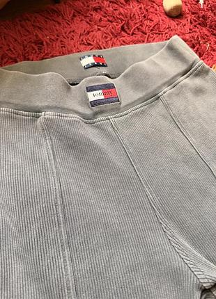 👖 жіночі трикотажні штани-кльош tommy jeans