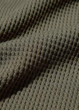 Лонгслив вафельный uniqlo (484780) 5