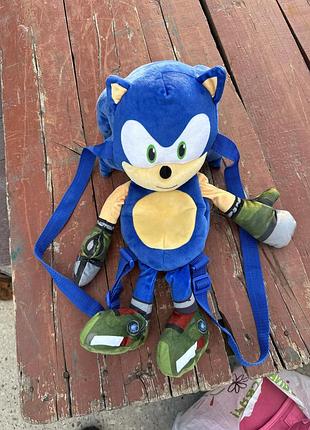Рюкзак-іграшка sonic сонік оригинал