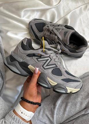 New balance 9060 joe grey cordura (влагозащита)