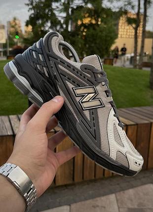 Кроссовки new balance 1906r, серо-черные