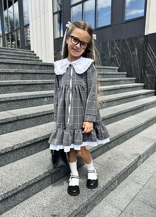 Сукня для дівчинки шкільна