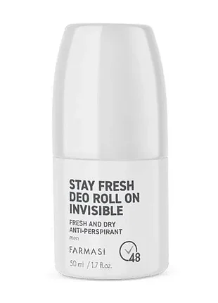 Мужской роликовый антиперспирант invisible, 50 мл