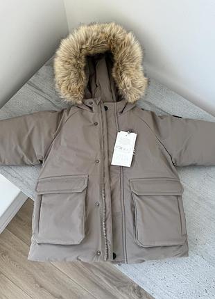 Пуховик zara куртка