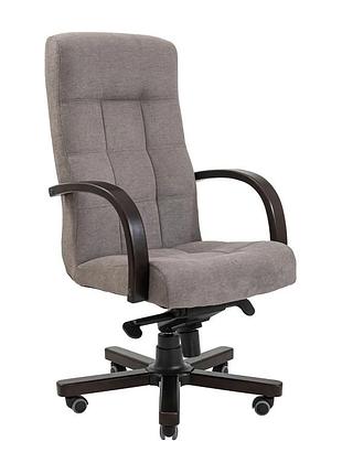 Кресло richman вирджиния вуд венге механизм m-3 (multiblock) обивка мисти грей