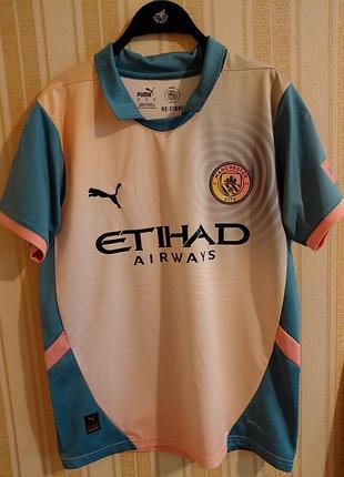 Футбольная футболка puma manchester city 24/25 «definitely city» (oasis edition) - размер s