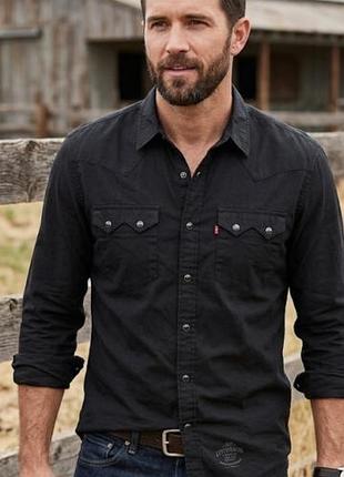 Оригинальная мужская рубашка levi strauss &amp; co, l