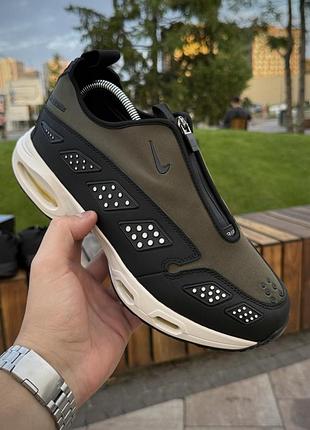 Кросівки nike air max sndr, хакі/чорні