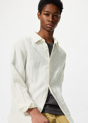 Сорочка лляна uniqlo (488881)