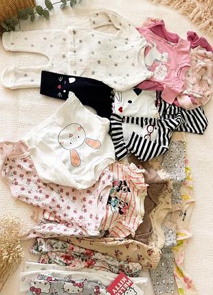 Набір дитячого одягу для дівчинки 🎀 вік 3-6+ місяців