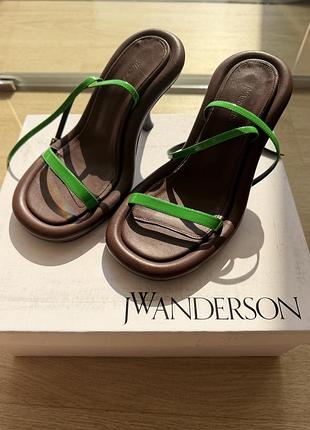 Оригінальні босоніжки jw anderson шкіра 38