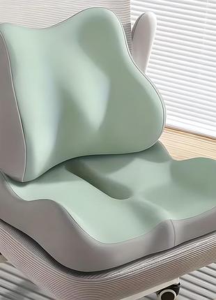 Комплект ортопедичних подушок memory foam для авто та офісного крісла