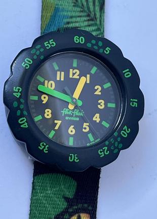 Часы flik flak, кварц (детская линейка swatch group, Швейцария). модель: eye see u