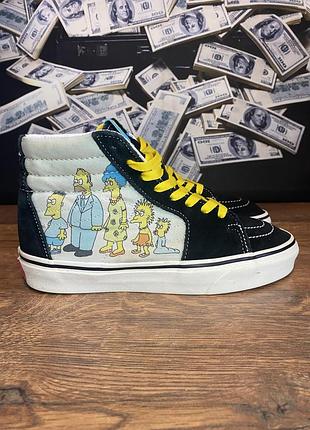 Кеди високі, vans (simpson )  жіночі, мають  чорно жовтий колір, розмір 37 , розмір устілки 23,5 сантиметрів.