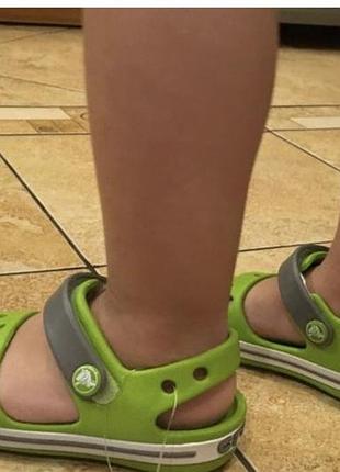 Босоножки crocs c 7