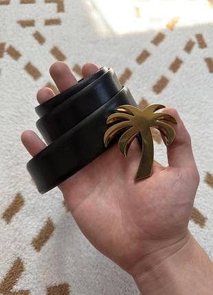 Palm angels buckle belt пальм енжлс ремінь