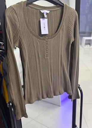 Реглан в рубчик h&m 5
