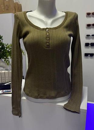 Реглан в рубчик h&m