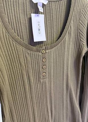 Реглан в рубчик h&m 2