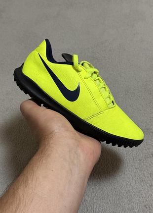 Nike phantom venom club tf 31.5р 19.5-20.5см сороконіжки футбольні оригінал