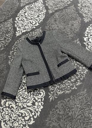 Твідовий жакет zara