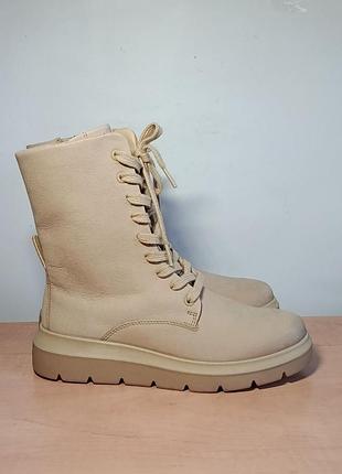 Женские высокие ботинкиecco nouvelle 36,37р.