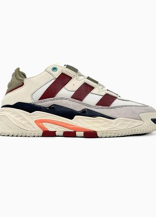 Adidas niteball beige/bordo/green