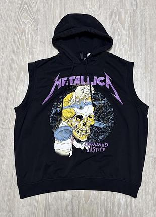 Жилетка безрукавка metallica