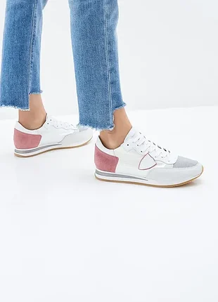 Спортивные кроссовки philippe model paris tropez lace-up sneakers
