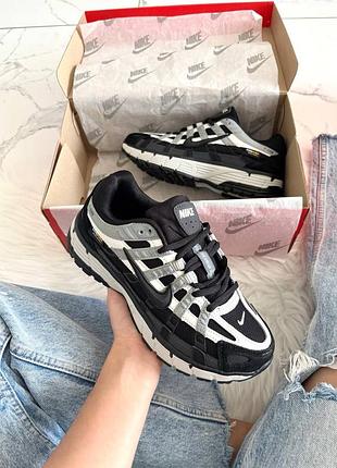 Кроссовки nike p-6000 anthracite smoke grey cordura 💧 влагозащита 💧 арт 0444