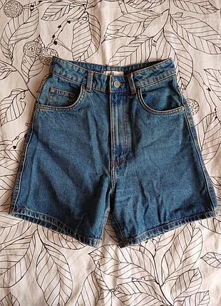 Джинсовые шорты zara