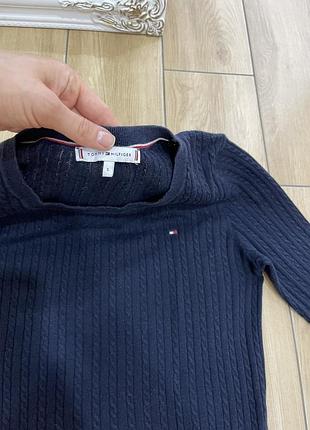 Жіночий вʼязаний лонг tommy hilfiger m