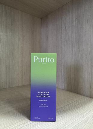 Зволожуючий бар’єрний крем  purito seoul luminous ceramide moisturizer