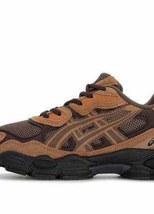 Asics gel-preleus nyc черные хаки кроссовки асикс гель 39