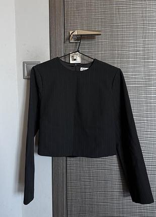 Кофта костюмна нова м сіра zara