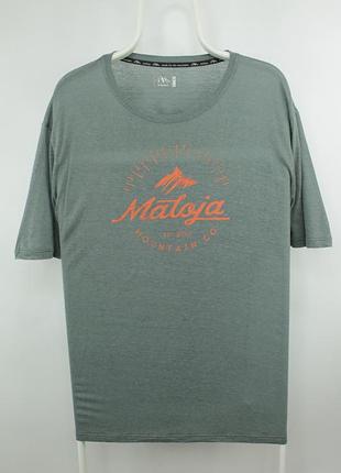 Вовняна футболка maloja roccam rayon merino trekking t-shirt men’s