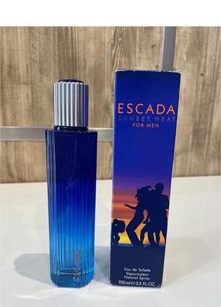 Escada sunset heat for men туалетна вода 50 мл, оригінал