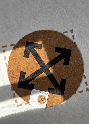 Off-white home door mat офф вайт коврик придеверний