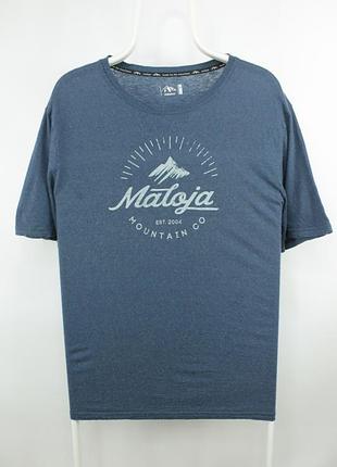 Треккинговая шерстяная футболка maloja roccam. trail tee rayon wool trekking t-shirt men’s