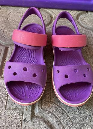 Crocs босоніжки c 11