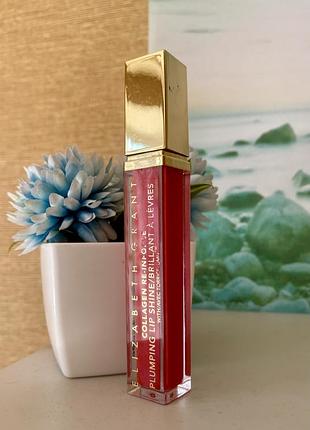 Блиск для губ elizabeth grant collagen re-inforce plumping lipshine lipgloss з колагеном та гіалуроновою кислотою для живлення та блиску губ