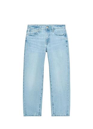 Джинси zara cropped з середньою посадкою