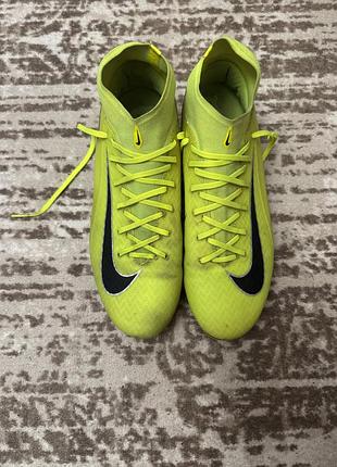 Бутси nike air zoom mercurial superfly 10, 43 розмір, майже ідеал