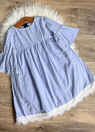 Котонова сукня від zara, 7 рочків