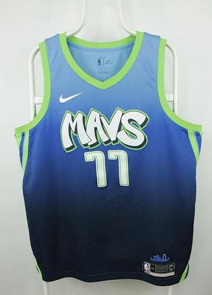 Баскетбольна майка джерсі nike nba swingman city dallas mavericks luka dončić