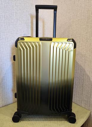 Samsonite lite-box alu 55 см чемодан ручная кладь чемодан ручная кладь самсонайт