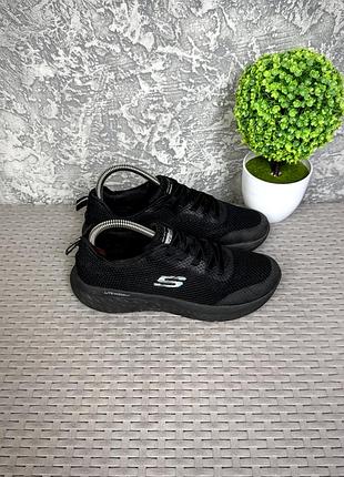 Skechers lite-weight кроссовки 37 размер спортивные черные