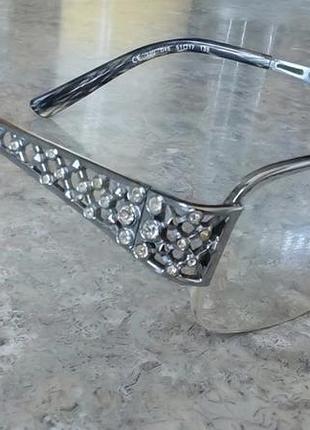 Очки с оправой swarovski